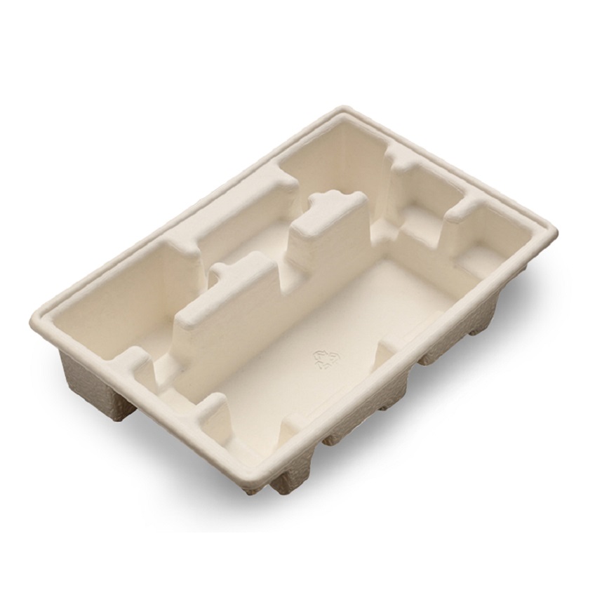 Molded pulp inserts packaging example